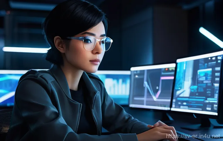 이터널리턴 업데이트 일정 확인 - **Prompt:** An anime-style illustration of a focused female researcher, approximately 20s, with shor...