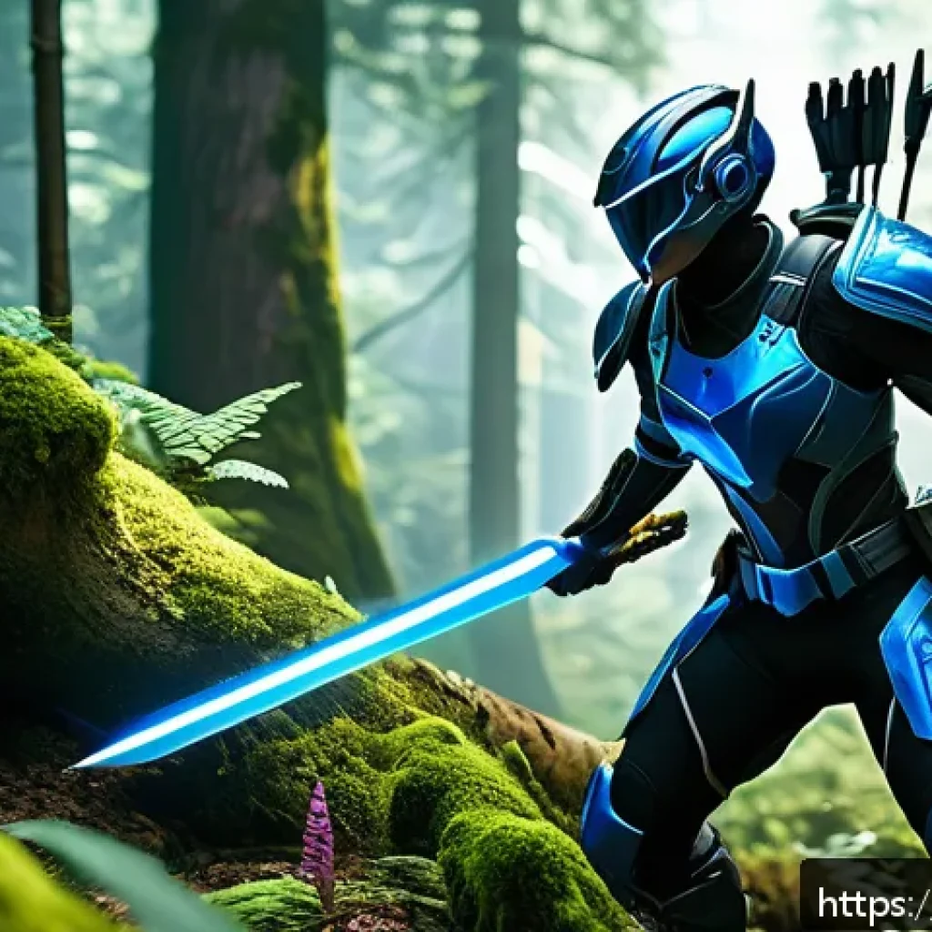 이터널리턴 전문 코칭 서비스 - A dynamic scene showcasing a fierce battle in a dense forest terrain from Eternal Return, featuring ...